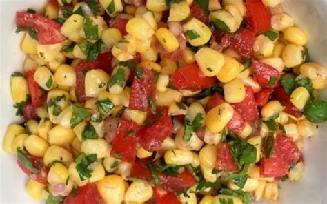 Picante Corn Salsa - Healthy School Recipes