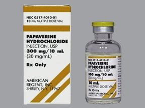 papaverine injection Drug information on Uses, Side Effects ...