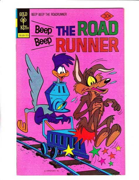 Beep Beep The Road Runner Railroad Cover Gold Key Etsy Cartoon