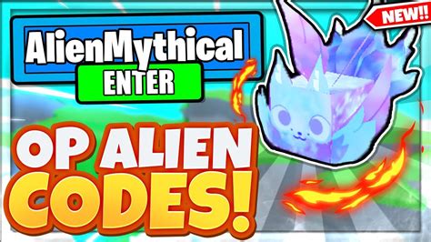 PET SIMULATOR X CODES ALIENS UPDATE ALL NEW OP MYTHICAL ROBLOX PET