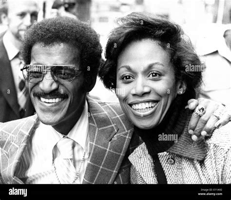 Singer Sammy Davis Jr. with wife Altovise Stock Photo: 69486174 - Alamy