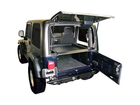 Jeep Wrangler Storage Area