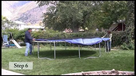 How To Assemble A Skywalker Trampoline Enter Mothering