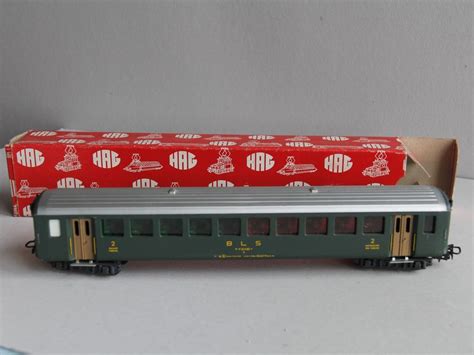 2x Vintage HAG HO Personenwagen BLS SBB Originalverpackt Kaufen Auf