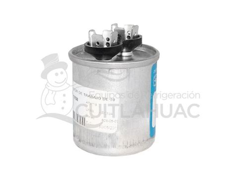 Capacitor De Trabajo De Mfd Vac Equipos De Refrigeraci N