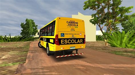 Pbsr Lan Amento Skin Escolar Para O Marcopolo Senior Midi