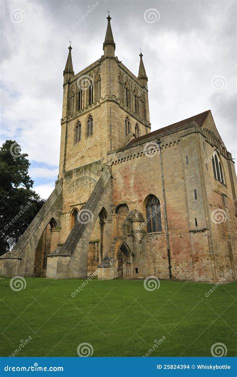 Pershore Abbey Stock Photo Image Of British Britain 25824394