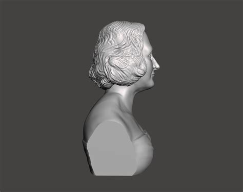 3d Datei 3d Modell Von Mary Shelley Hochqualitative Stl Datei Für Den 3d Druck Personal Use