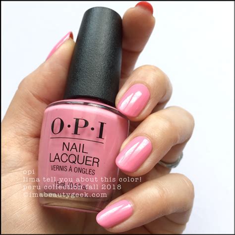 Opi Peru Collection Swatches Review Fall Beautygeeks