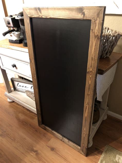 Diy Framed Chalkboard — 731 Woodworks