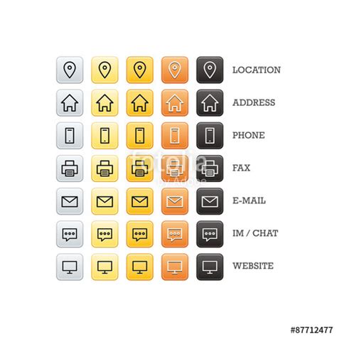 Business Card Icons Vector Free Download at GetDrawings | Free download