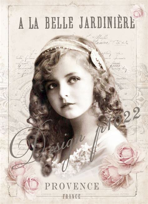 Vintage Girl Digital Collage P1022 Vintage Collage Vintage Printables Free Vintage Printables