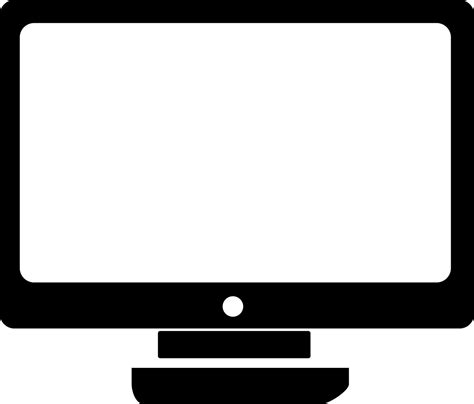 computer screen  black  white color  vector art  vecteezy