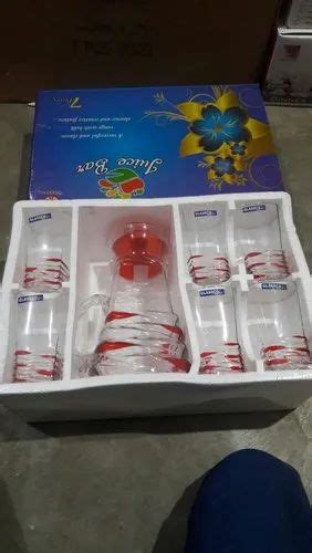 Plastic 650 Ml Glass Lemon Set Borosil Screen At Rs 150 Set In