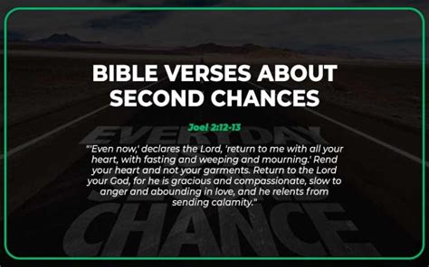 Powerful Bible Verses About Second Chances Scripture Savvy