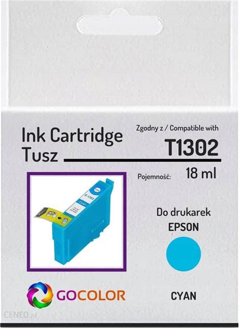 Tusz GOCOLOR TOP NOWY TUSZ T1302 DO EPSON BX925 BX935 SX525 SX620 Do