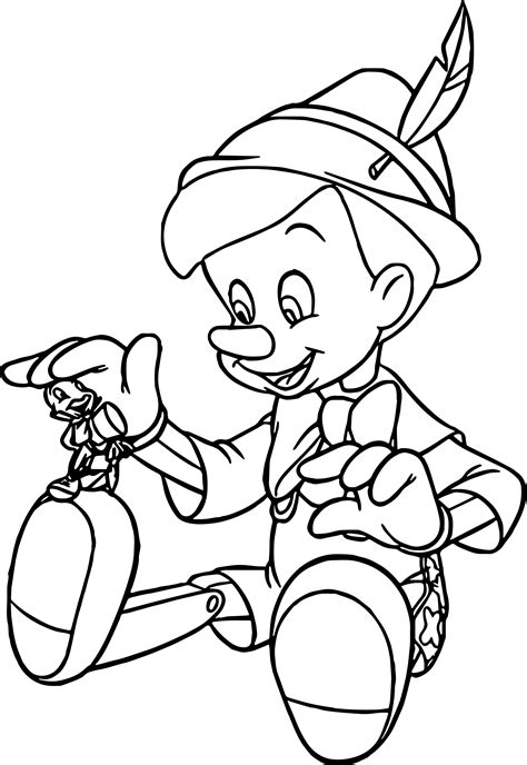 Disney Characters Coloring Pages Pinocchio Disegni Da Colorare Disegni