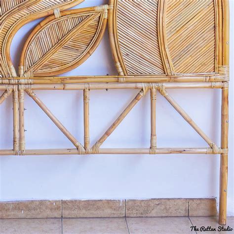 Boho Style Rattan Headboard And Bed Head In Queen And King Size - Buy Bamboo Headboard Rattan ...