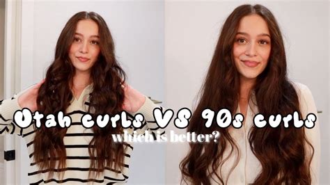 Utah Curls VS 90s Blowout Curls Which Suits You Best YouTube