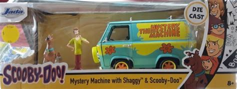 Jada Diecast 124th Scale Hollywood Rides Scooby Doo Mystery Machine With Shaggy And Scooby