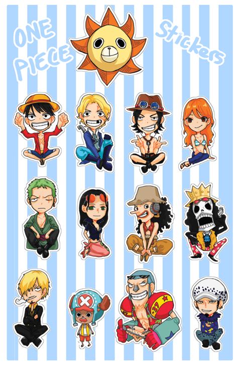 One Piece Stickers Charms Will Be Available Later They Are Available