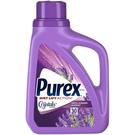 Purex Liquid Detergents Fresh Lavender Blossom With Crystals Freshness