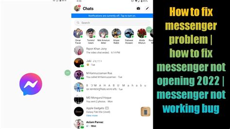 How To Fix Messenger Problem How To Fix Messenger Not Opening 2022