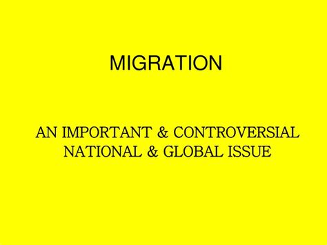 Ppt Migration Powerpoint Presentation Free Download Id9153896