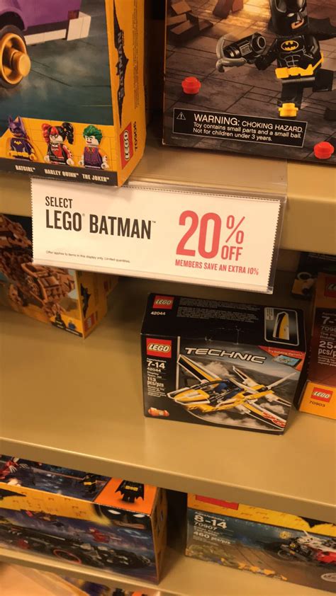 Lego Batman AND Star Wars 20% off at Barnes and Noble. Extra 10% if you ...