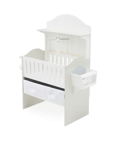 Wooden Doll Cot Unit Aldi Uk