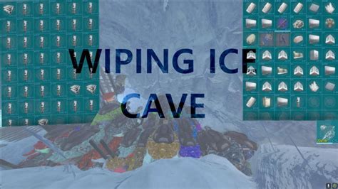 Wiping Ice Cave Ark Official Asia Pvp Youtube