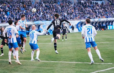 1 2 Niederlage Bei Hansa Rostock DSC Arminia Bielefeld