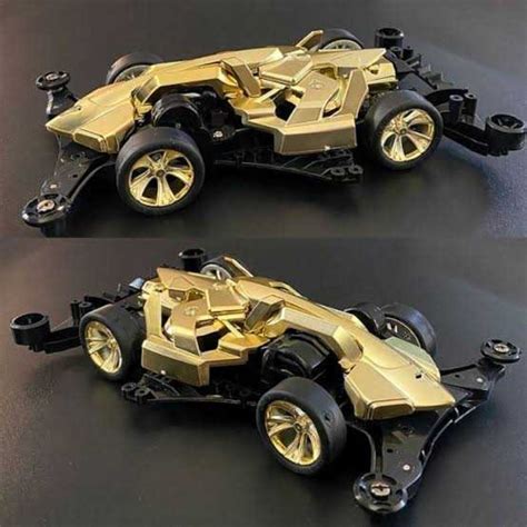 Jual Rep Tamiya Mini 4wd Mach Frame Gold Special Fma Chassis Merek Daxing Shopee Indonesia