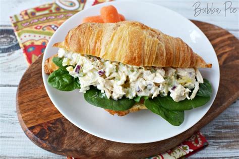 Southern Chicken Salad Recipe BubbaPie