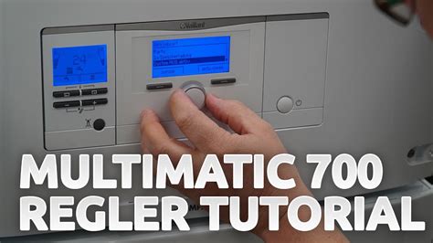 Vaillant Multimatic 700 Tutorial Haustechnik Voßwinkel YouTube