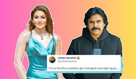 Urvashi Rautela Trolled For Calling Pawan Kalyan Cm Of Andhra Pradesh Twitter Says Get Educated