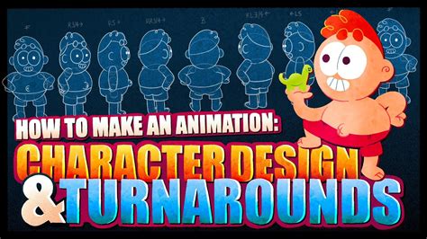 How To Design Characters And Turnarounds For Animation Youtube