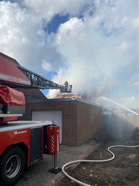 Nachbarschaftliche L Schhilfe Bei Wohnhausbrand In Dinklage