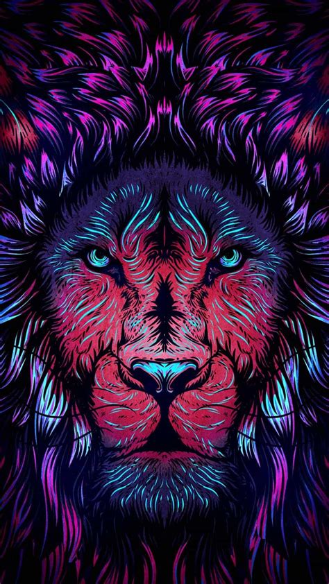 Lion AI Art IPhone Wallpaper HD IPhone Wallpapers