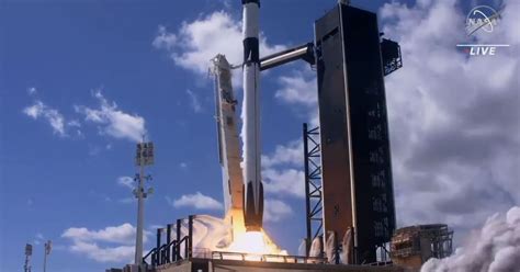 Science Space X Launches Nasas Fifth Manned Mission To The