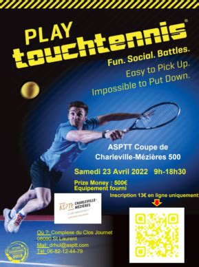 Tournoi De Touchtennis Asptt Coupe De Charleville Mezieres Asptt