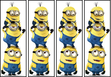 Bookmarks Minion Party Minion Theme Minions