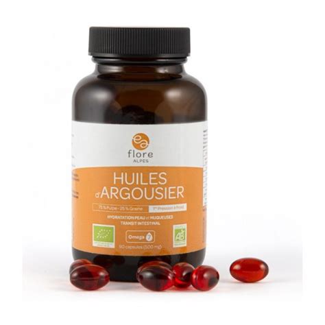 Huiles D Argousier Bio Omega Flore Alpes Natur L Di T Tique Colmar