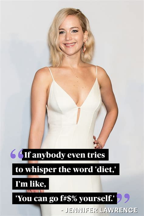 Jennifer Lawrence Quote On Body Image