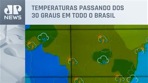 Risco De Chuva Forte Em áreas Do Sudeste Centro Oeste E Norte Youtube