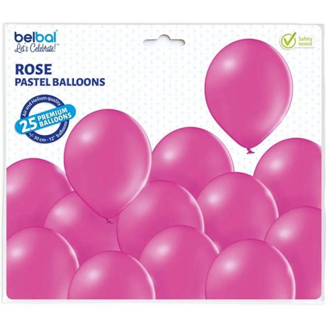 25 Ballons Premium Rose Fuchsia Ballon De Baudruche De Qualité Fête