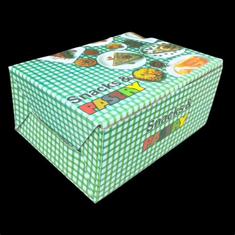 Corrugated Paper Printed Pastry Box Gram Without Window At Rs