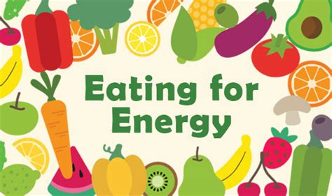 Eating For Energy The Wellness Corner