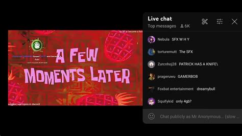 Ai Generated Spongebob Live Stream Youtube