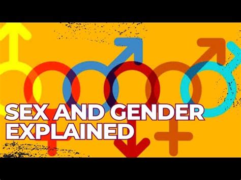What S The Difference Between Sex And Gender How And Why Gender Is Socially Constructed YouTube